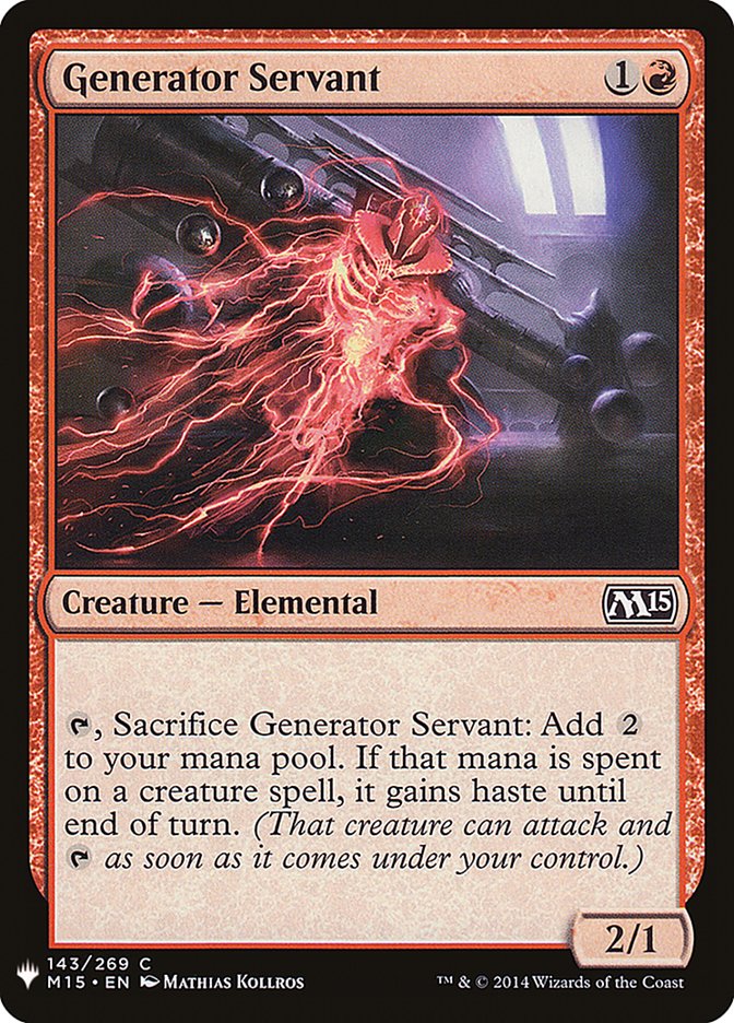 Generator Servant [Mystery Booster] | Gear Gaming Fayetteville