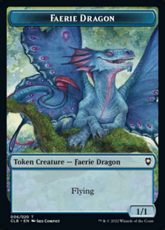 Faerie Dragon Token [Commander Legends: Battle for Baldur's Gate Tokens] | Gear Gaming Fayetteville