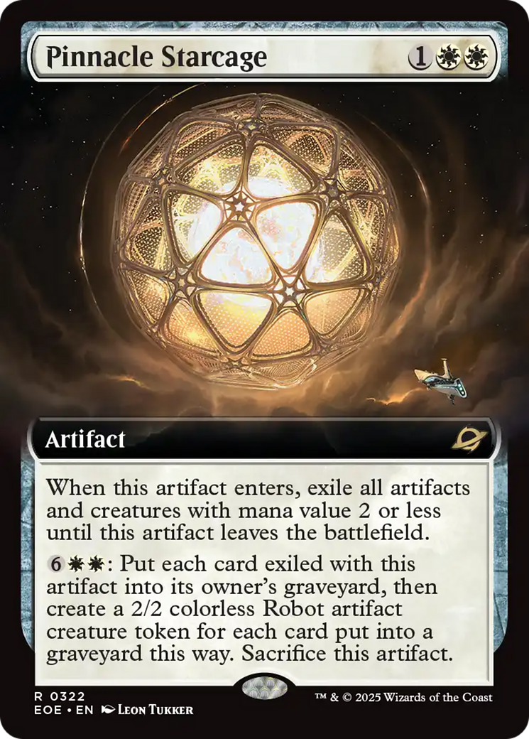 Pinnacle Starcage (Extended Art) [Edge of Eternities] | Gear Gaming Fayetteville