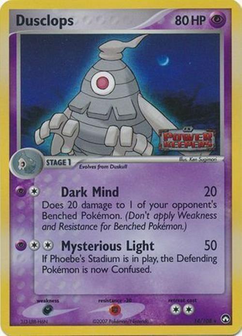 Dusclops (14/108) (Stamped) [EX: Power Keepers] | Gear Gaming Fayetteville