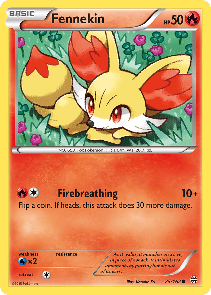 Fennekin (25/162) [XY: BREAKthrough] | Gear Gaming Fayetteville
