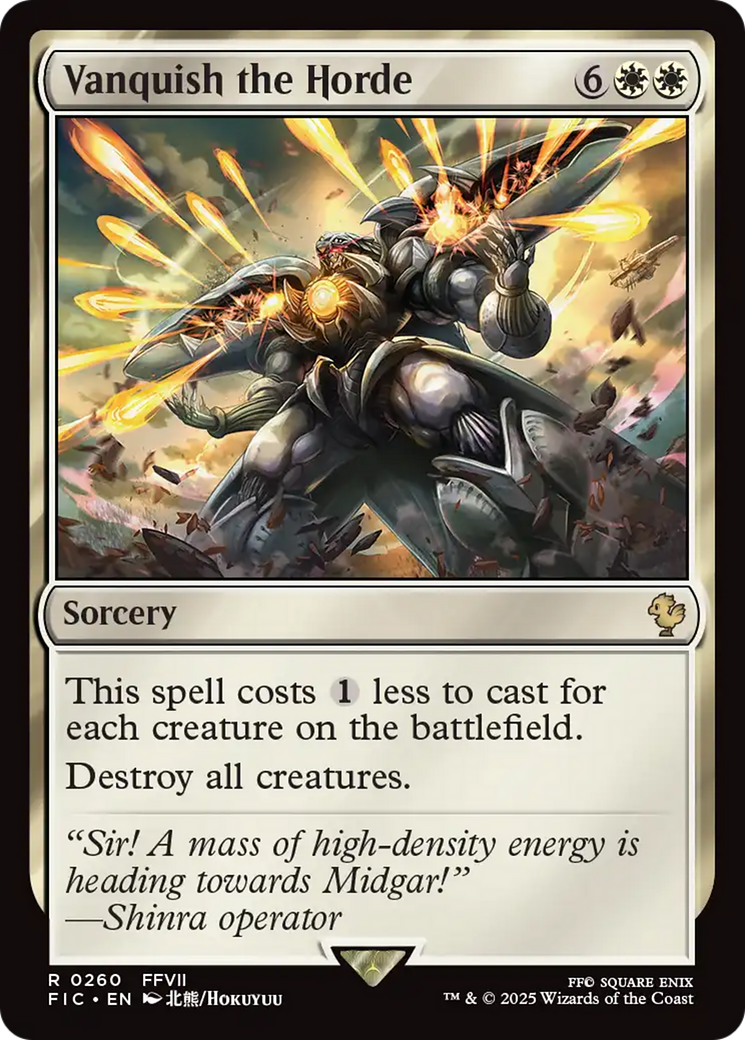 Vanquish the Horde [FINAL FANTASY Commander] | Gear Gaming Fayetteville