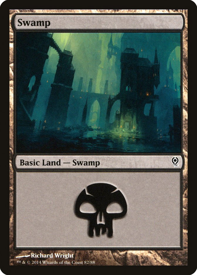 Swamp (82) [Duel Decks: Jace vs. Vraska] | Gear Gaming Fayetteville