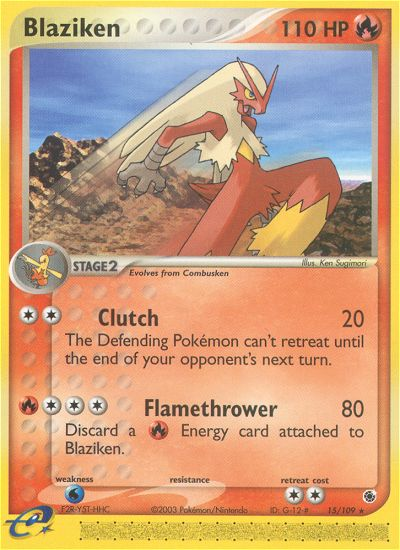 Blaziken (15/109) [EX: Ruby & Sapphire] | Gear Gaming Fayetteville