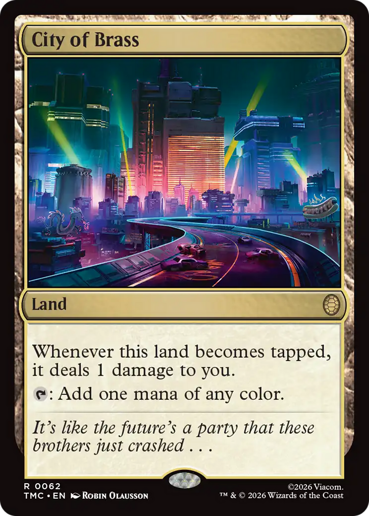 City of Brass [Teenage Mutant Ninja Turtles Commander] | Gear Gaming Fayetteville