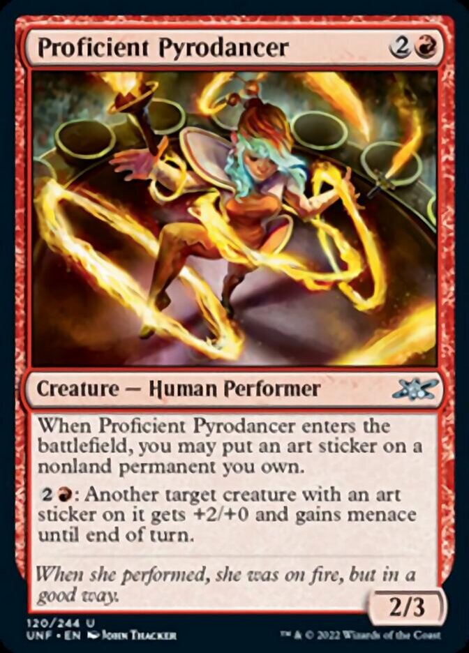 Proficient Pyrodancer [Unfinity] | Gear Gaming Fayetteville