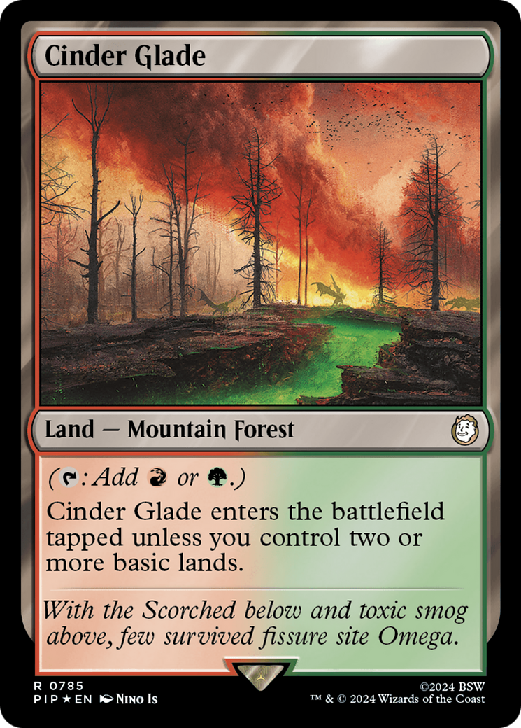 Cinder Glade (Surge Foil) [Fallout] | Gear Gaming Fayetteville