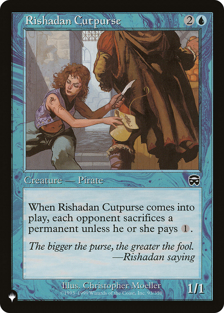 Rishadan Cutpurse [The List Reprints] | Gear Gaming Fayetteville