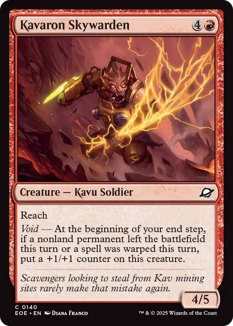 Kavaron Skywarden [Edge of Eternities] | Gear Gaming Fayetteville