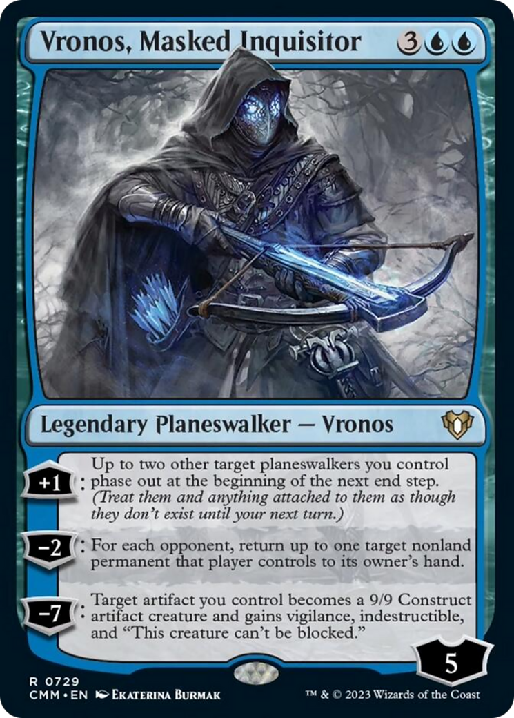 Vronos, Masked Inquisitor [Commander Masters] | Gear Gaming Fayetteville