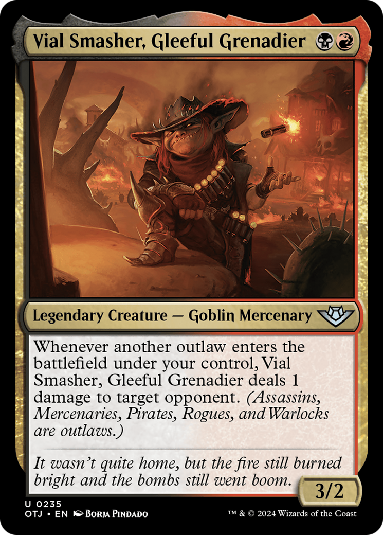 Vial Smasher, Gleeful Grenadier [Outlaws of Thunder Junction] | Gear Gaming Fayetteville