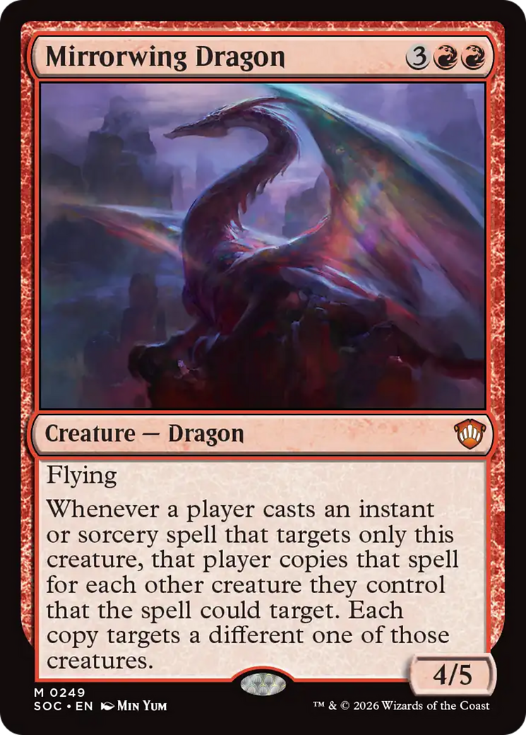 Mirrorwing Dragon [Secrets of Strixhaven Commander] | Gear Gaming Fayetteville