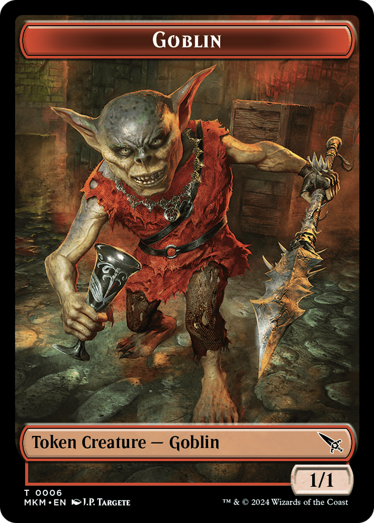 Goblin Token [Murders at Karlov Manor Tokens] | Gear Gaming Fayetteville