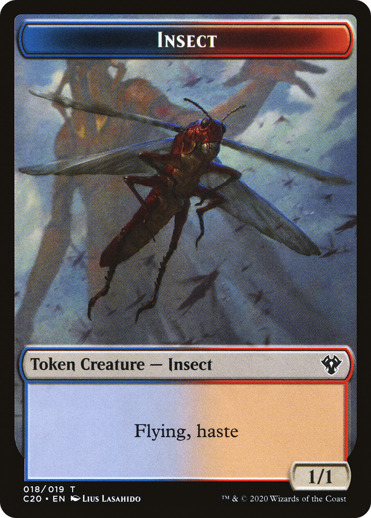 Treasure // Insect Double-Sided Token [Secret Lair: Heads I Win, Tails You Lose Tokens] | Gear Gaming Fayetteville