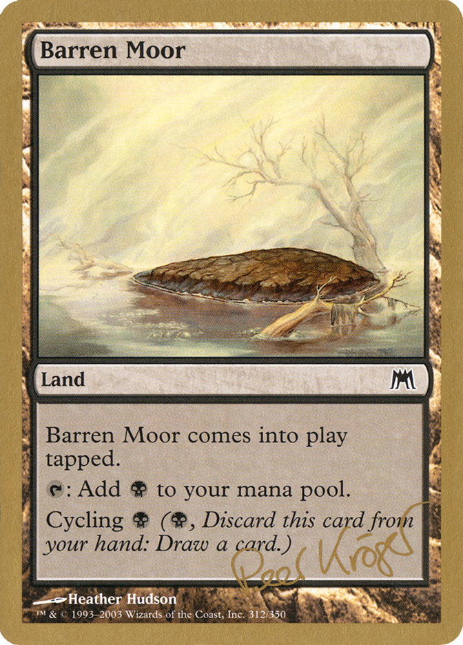 Barren Moor (Peer Kroger) [World Championship Decks 2003] | Gear Gaming Fayetteville