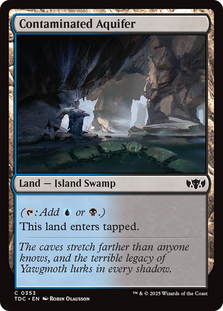 Contaminated Aquifer [Tarkir: Dragonstorm Commander] | Gear Gaming Fayetteville