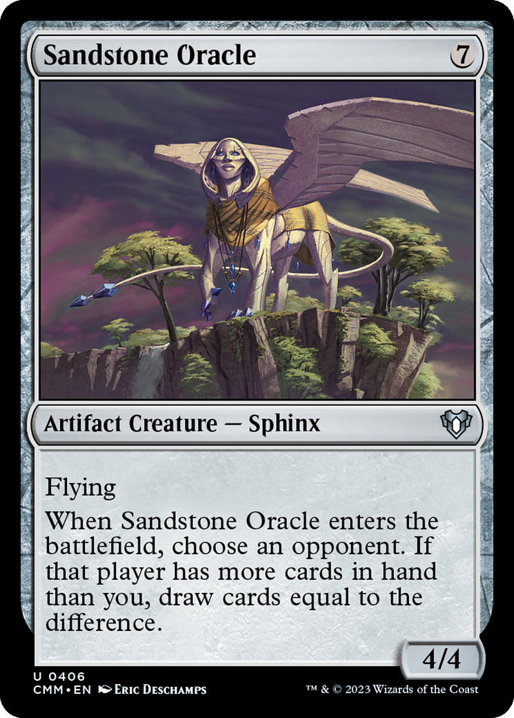 Sandstone Oracle [Commander Masters] | Gear Gaming Fayetteville