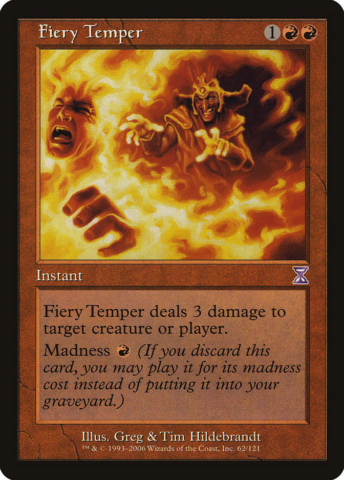 Fiery Temper [Time Spiral Timeshifted] | Gear Gaming Fayetteville