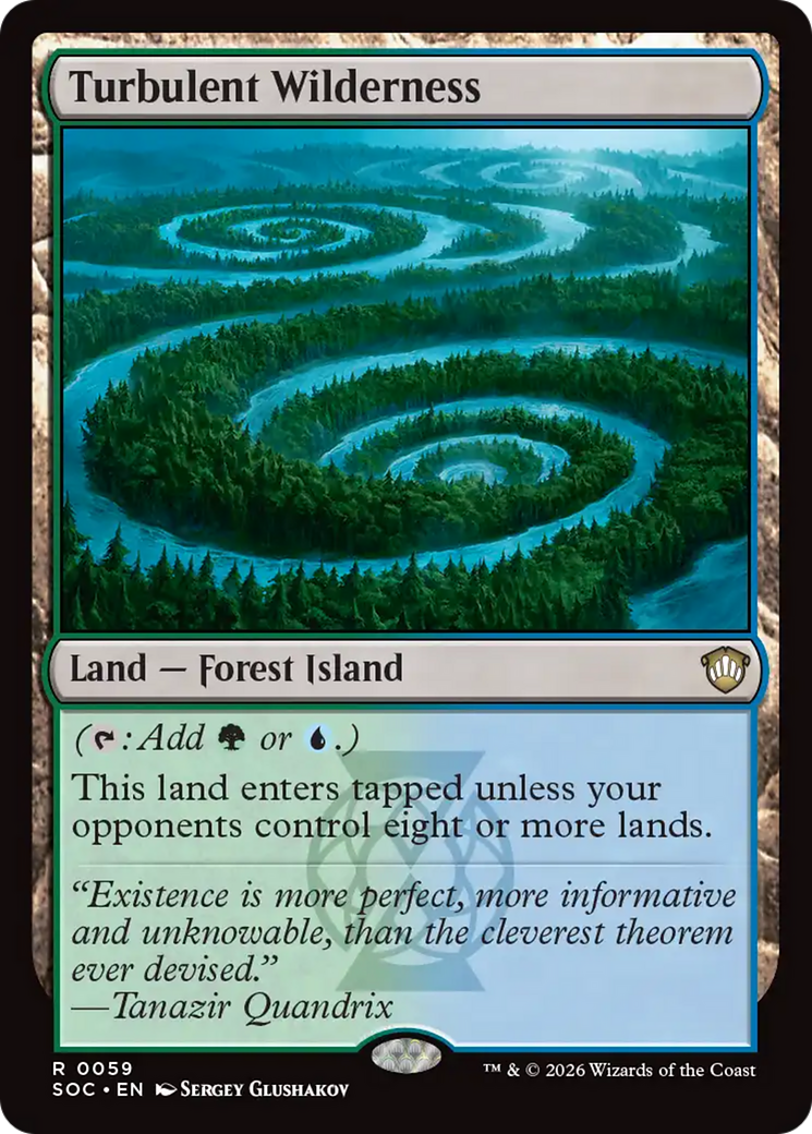 Turbulent Wilderness [Secrets of Strixhaven Commander] | Gear Gaming Fayetteville
