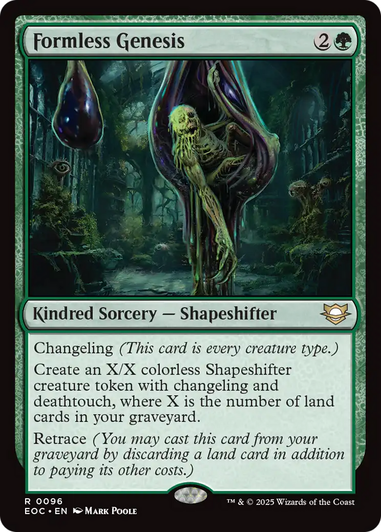 Formless Genesis [Edge of Eternities Commander] | Gear Gaming Fayetteville