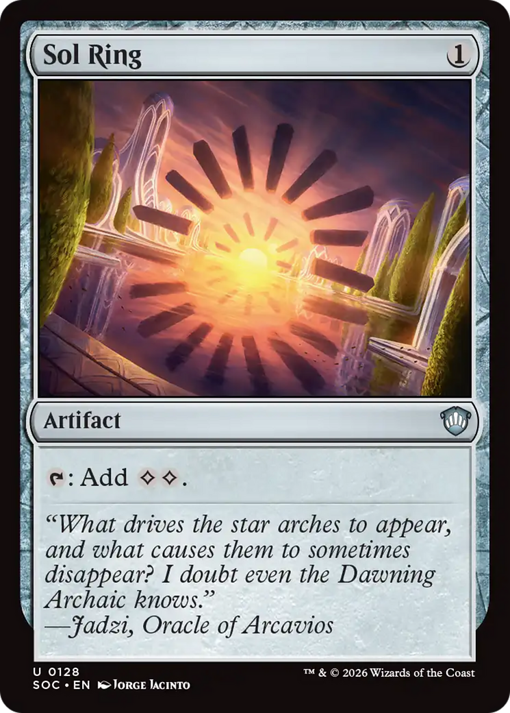 Sol Ring [Secrets of Strixhaven Commander] | Gear Gaming Fayetteville
