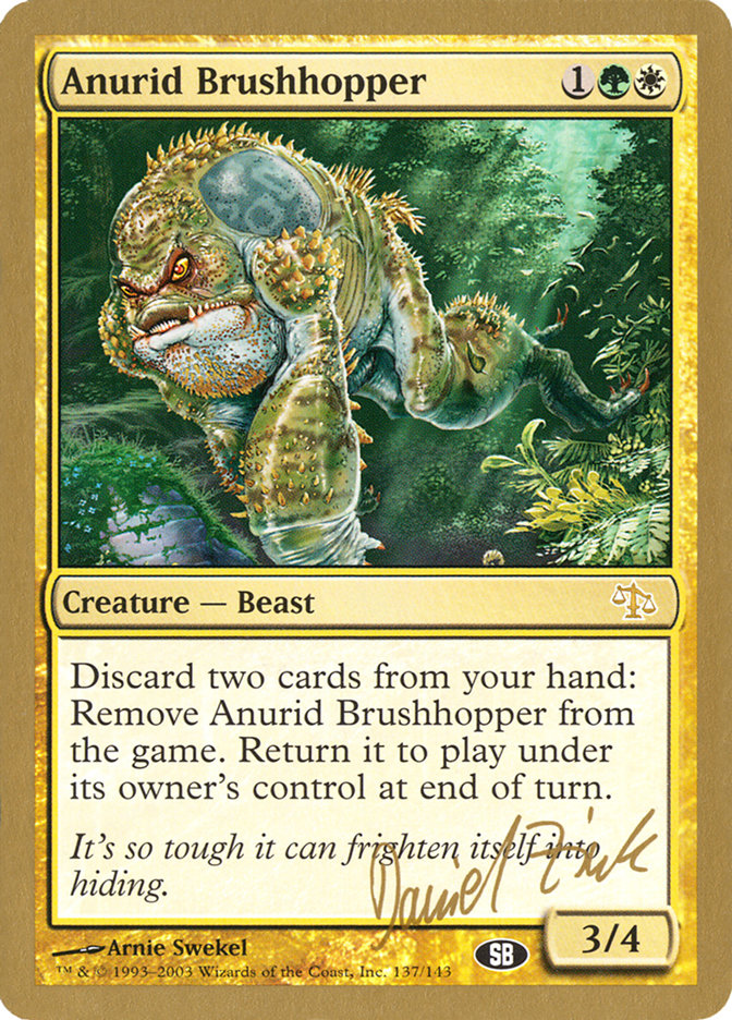 Anurid Brushhopper (Daniel Zink) (SB) [World Championship Decks 2003] | Gear Gaming Fayetteville