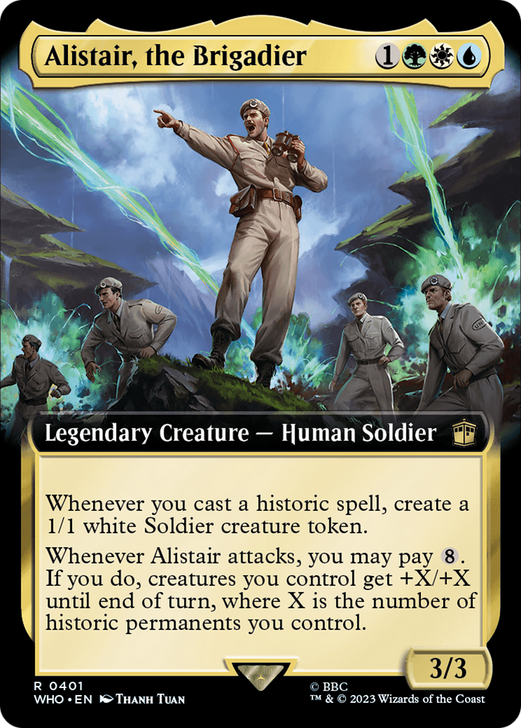 Alistair, the Brigadier (Extended Art) [Doctor Who] | Gear Gaming Fayetteville