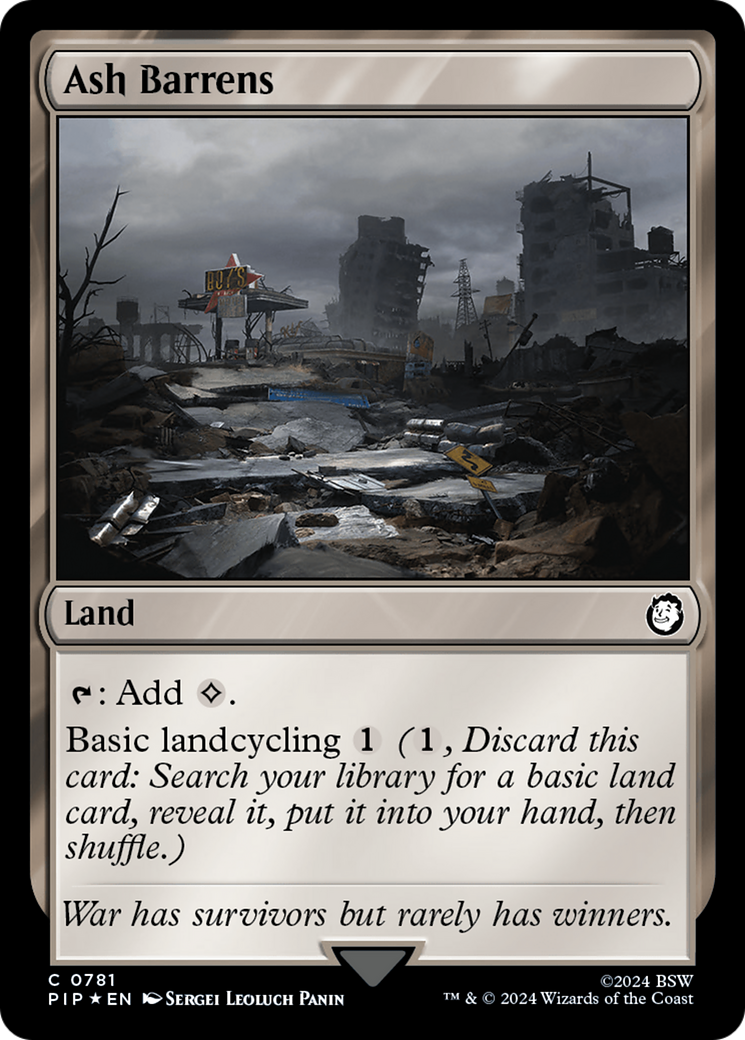 Ash Barrens (Surge Foil) [Fallout] | Gear Gaming Fayetteville