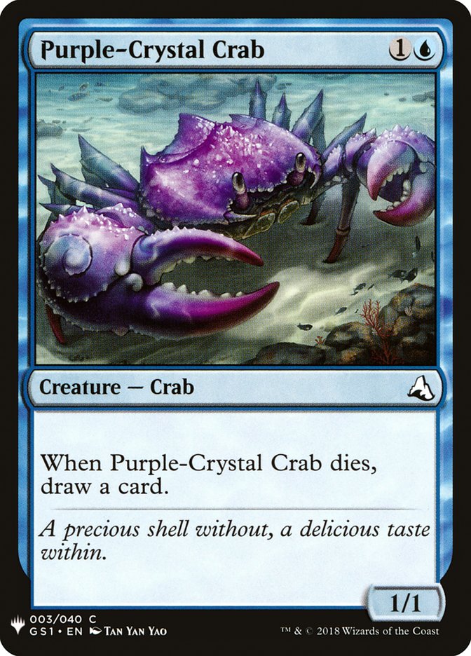 Purple-Crystal Crab [Mystery Booster] | Gear Gaming Fayetteville