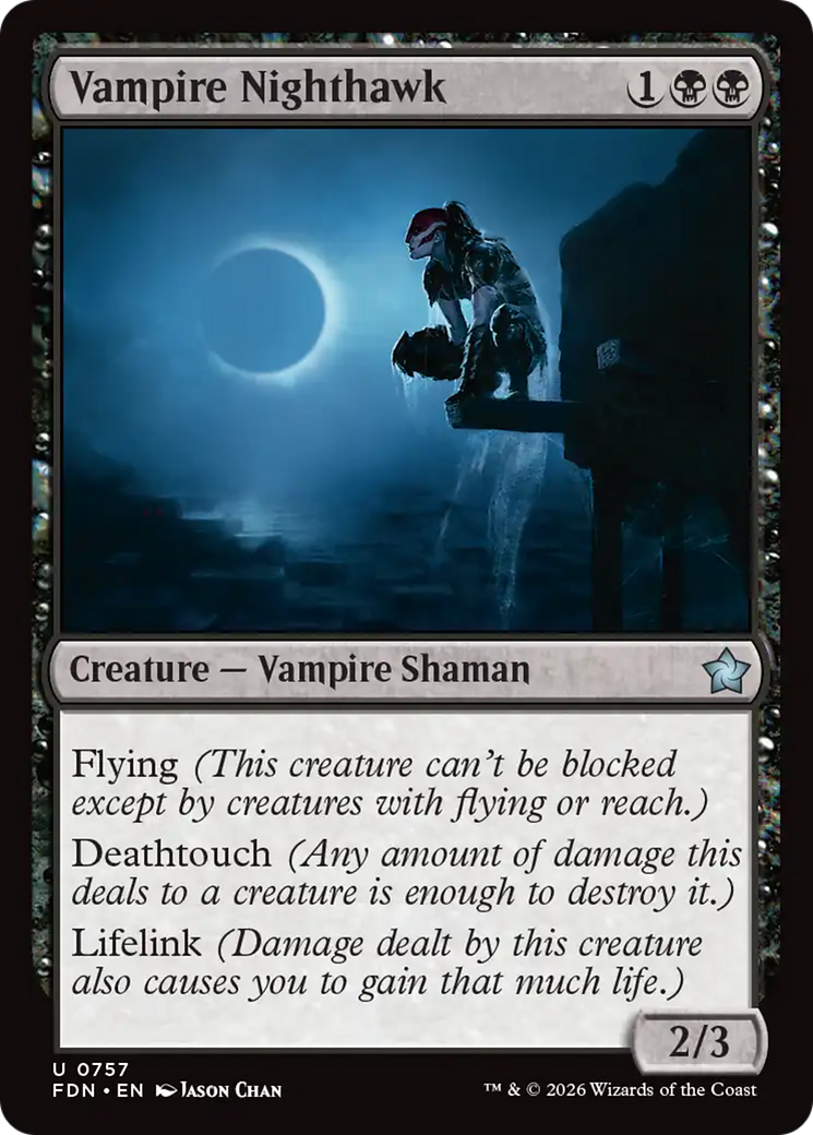 Vampire Nighthawk (0757) [Foundations] | Gear Gaming Fayetteville