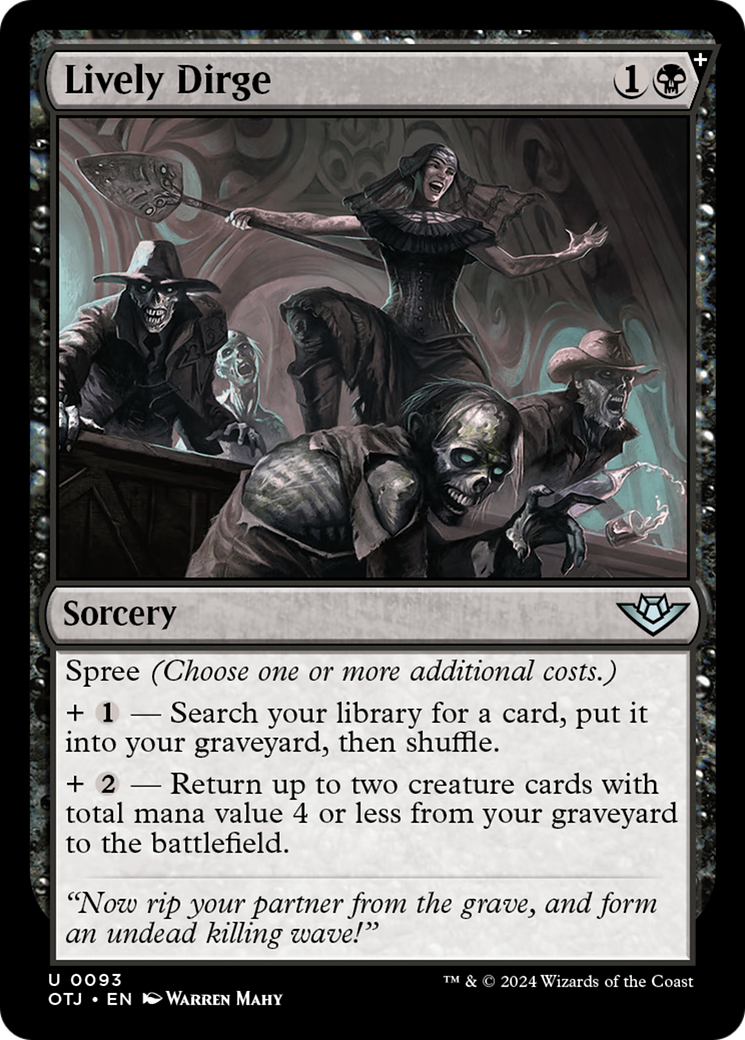 Lively Dirge [Outlaws of Thunder Junction] | Gear Gaming Fayetteville