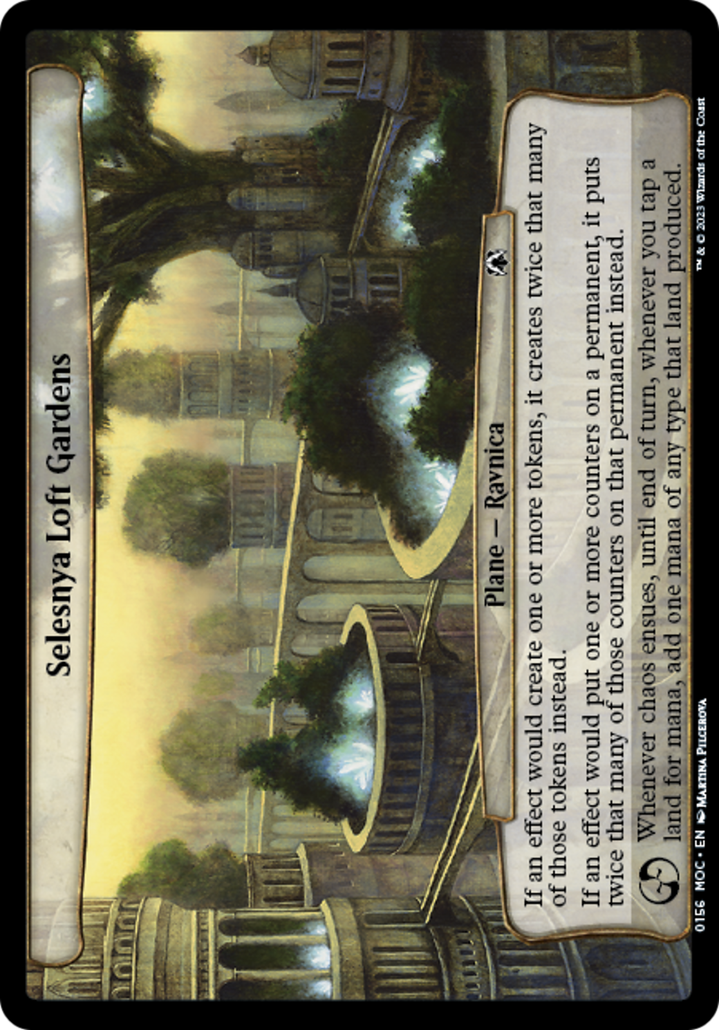 Selesnya Loft Gardens [March of the Machine Commander] | Gear Gaming Fayetteville