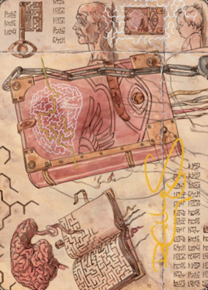 Mazemind Tome Art Card (Gold-Stamped Signature) [The Brothers' War Art Series] | Gear Gaming Fayetteville
