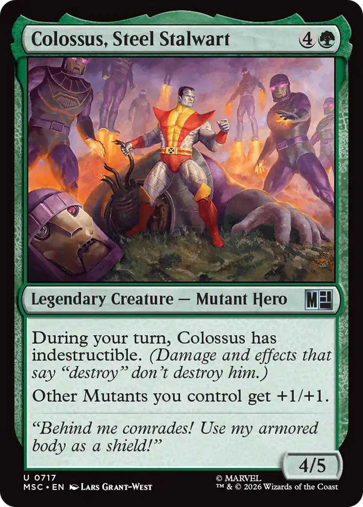 Colossus, Steel Stalwart [Marvel Super Heroes Commander] | Gear Gaming Fayetteville