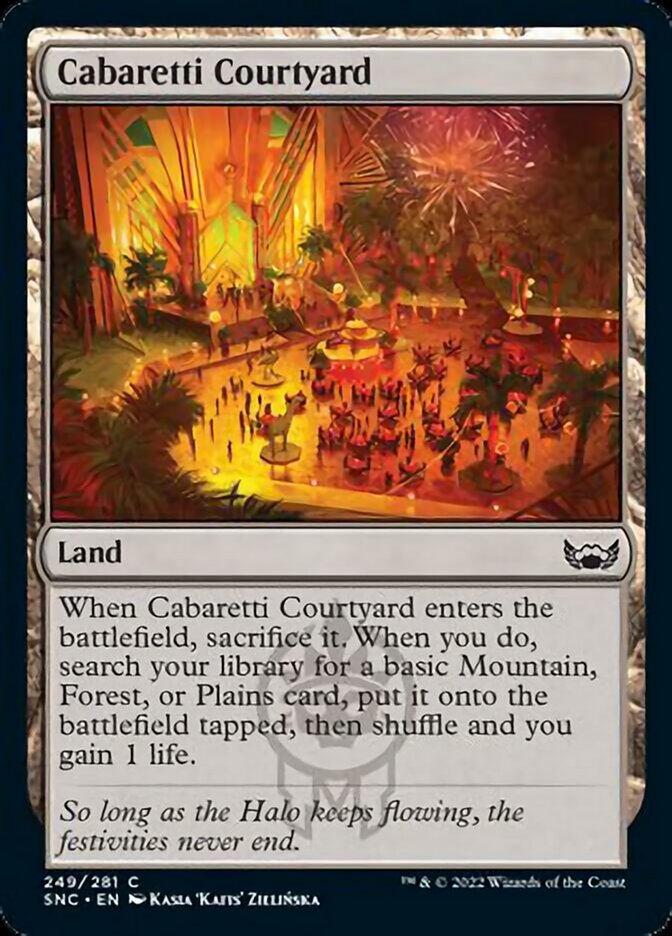 Cabaretti Courtyard [Streets of New Capenna] | Gear Gaming Fayetteville