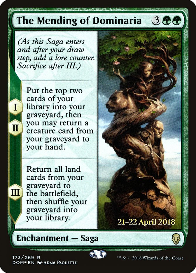 The Mending of Dominaria [Dominaria Prerelease Promos] | Gear Gaming Fayetteville