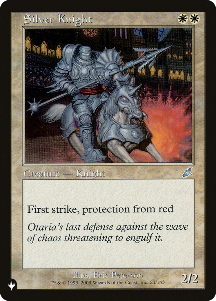 Silver Knight [The List Reprints] | Gear Gaming Fayetteville