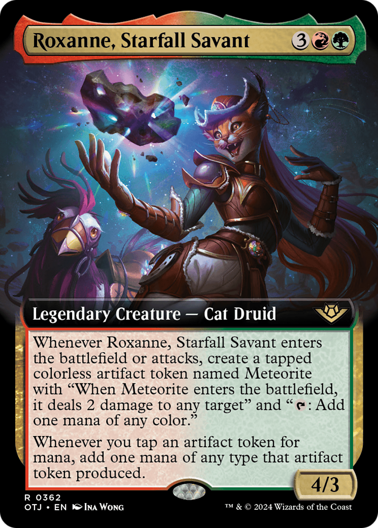 Roxanne, Starfall Savant (Extended Art) [Outlaws of Thunder Junction] | Gear Gaming Fayetteville