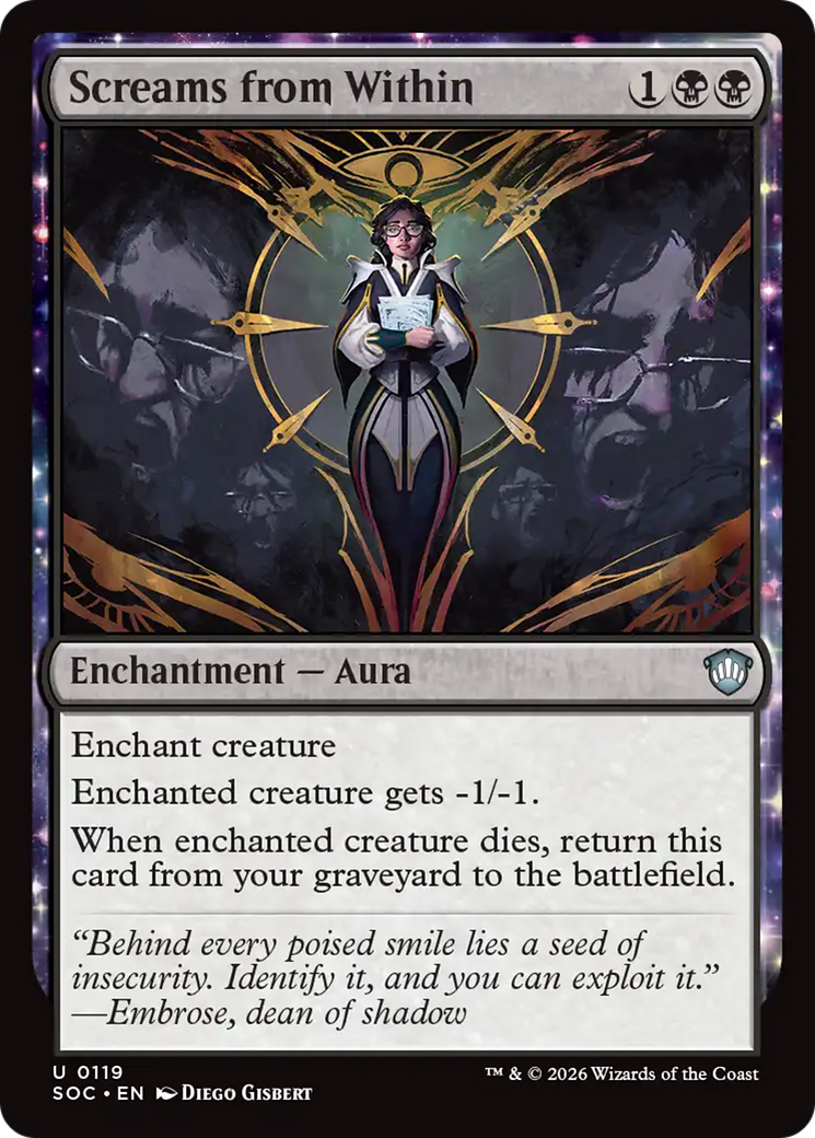 Screams from Within [Secrets of Strixhaven Commander] | Gear Gaming Fayetteville