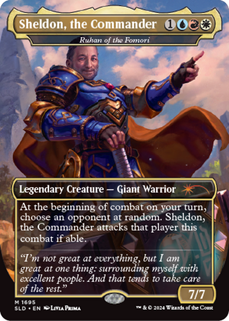 Ruhan of the Fomori - Sheldon, the Commander [Secret Lair: Sheldon's Spellbook] | Gear Gaming Fayetteville