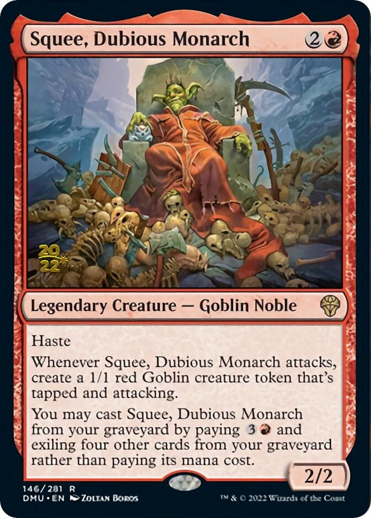 Squee, Dubious Monarch [Dominaria United Prerelease Promos] | Gear Gaming Fayetteville
