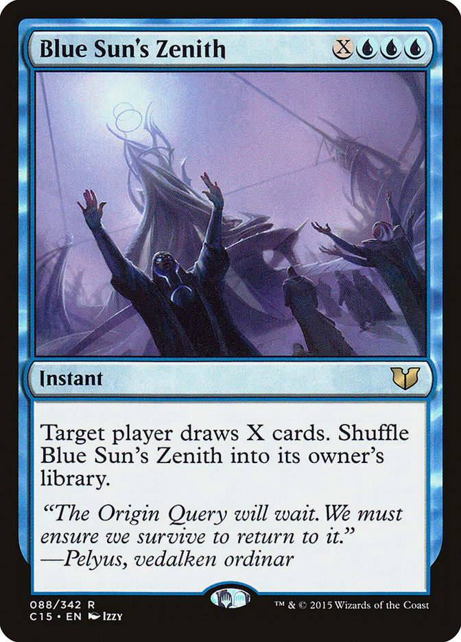 Blue Sun's Zenith [Commander 2015] | Gear Gaming Fayetteville