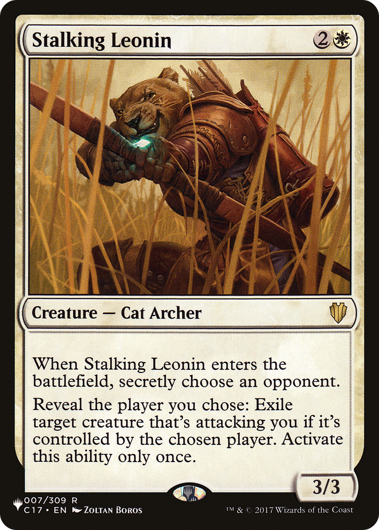 Stalking Leonin [The List] | Gear Gaming Fayetteville