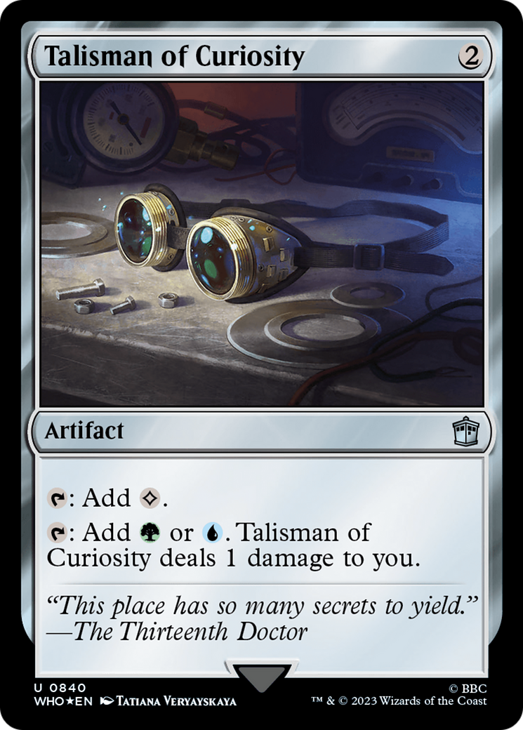 Talisman of Curiosity (Surge Foil) [Doctor Who] | Gear Gaming Fayetteville