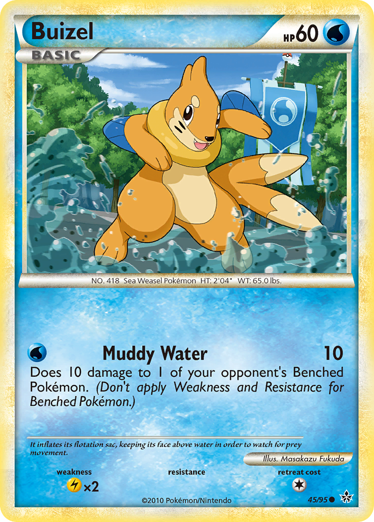 Buizel (45/95) [HeartGold & SoulSilver: Unleashed] | Gear Gaming Fayetteville