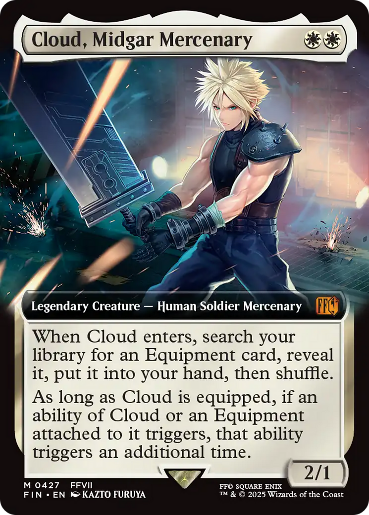 Cloud, Midgar Mercenary (Extended Art) [FINAL FANTASY] | Gear Gaming Fayetteville