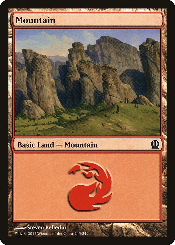 Mountain (243) [Theros] | Gear Gaming Fayetteville