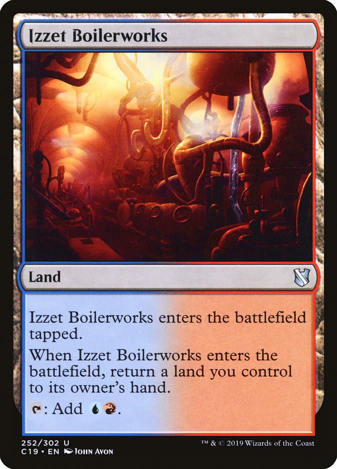 Izzet Boilerworks [Commander 2019] | Gear Gaming Fayetteville