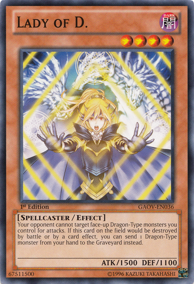 Lady of D. [GAOV-EN036] Common | Gear Gaming Fayetteville