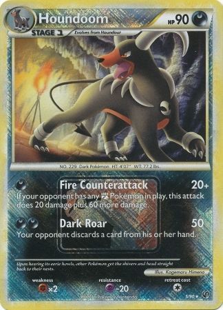Houndoom (5/90) (League Promo) [HeartGold & SoulSilver: Undaunted] | Gear Gaming Fayetteville